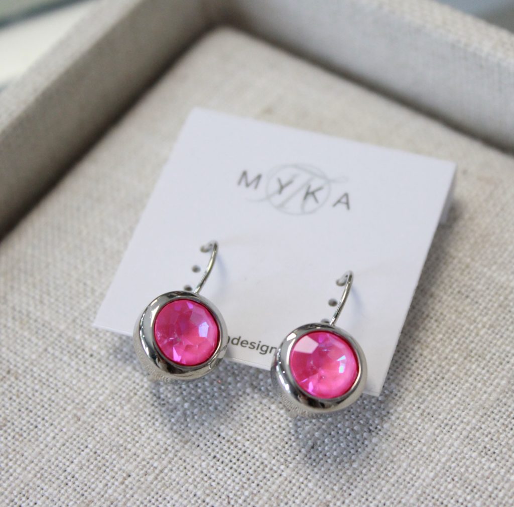 Myka - Earrings / Small Cushion / ROSALINE | Curiosities Gift Shop