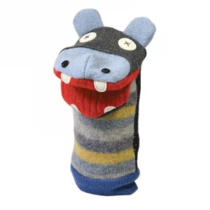 Hippo wool puppet 800x image