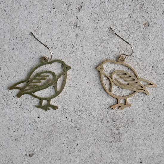 Torched Studio - Earrings/Birds